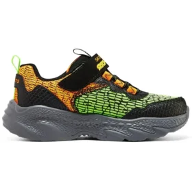 Sneakersy Dino-Lights „Green Orange Black”