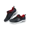 Sneakersy sportowe Microspec Max-ravork „Black Red”
