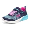 Sneakersy sportowe Microspec Rejoice Racer „Czarny Niebieski Różowy”