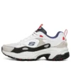 Sneakersy Stamina białe/szare/czerwone