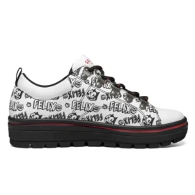 Sneakersy Street Cleats 2 Czarne/Białe