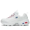 Snickers x Skechers D’ Lites 1.0 Niskie buty typu „daddy shoes” Białe