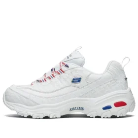 Snickers x Skechers D’ Lites 1.0 Niskie buty typu „daddy shoes” Białe