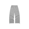 Spodnie casualowe z prostym krojem i logo „Grey”