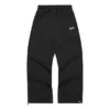 Spodnie casualowe z wysokim stanem i literowym logo „Black”