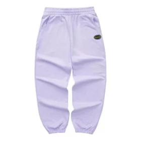 Spodnie casualowe z wysokim stanem „Purple Black Blue Grey”