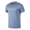 Sportowa koszulka z nadrukiem logo „Teal White”