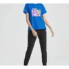 SS20 Sailor Moon Crossover z krótkim rękawem, niebieskie