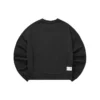 Sweter codzienny z okrągłym dekoltem „Black Red”
