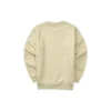 Sweter z długim rękawem z nadrukiem logo „Beige”