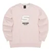 Sweter z kapturem Sport Letter „Pink White”