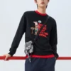 Sweter z nadrukiem „Black White Red”