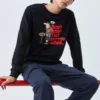 Sweter z nadrukiem „Black White Red”
