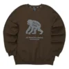 Sweter z nadrukiem „Brown Grey”