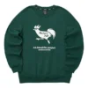 Sweter z nadrukiem „Green White”
