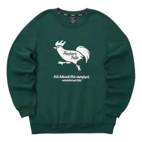 Sweter z nadrukiem „Green White”