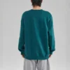 Sweter z nadrukiem „Green White”