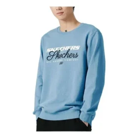 Sweter z nadrukiem liter „Teal”