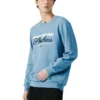 Sweter z nadrukiem liter „Teal”