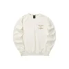 Sweter z nadrukiem liter „White Red”