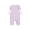 Sweter z nadrukiem liter z kreskówek „Purple White Blue”
