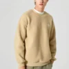 Sweter z nadrukiem literowym „Tan”