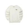 Sweter z nadrukiem literowym „White Gold”