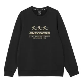 Sweter z nadrukiem logo „Czarny Szary Biały Fioletowy”
