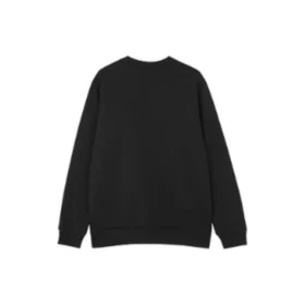 Sweter z nadrukiem logo „Czarny Szary Biały Fioletowy”