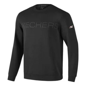 Sweter z nadrukiem logo sportowego „Czarny”