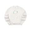 Sweter z nadrukiem Skechers x XIAOLI „Grey White”