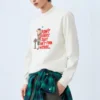 Sweter z nadrukiem „White Black Red”