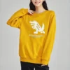 Sweter z nadrukiem „Yellow White”