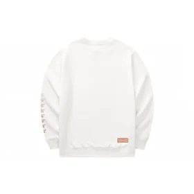 Sweter z okrągłym dekoltem „White”