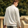 Sweter z okrągłym dekoltem „White”