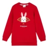 Sweter z okrągłym dekoltem z serii CNY „Red White”