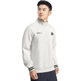 Sweter z półsuwakiem „White Black”