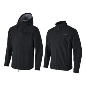 Tkaną kurtkę sportową 3 w 1 „Black”