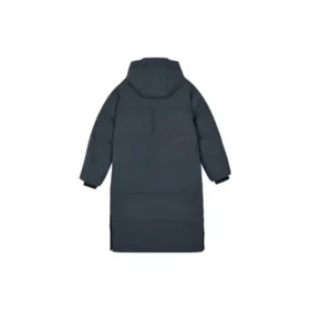 Tkana długa kurtka puchowa „Grey”