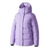 Tkana kurtka puchowa o średniej długości „Purple”