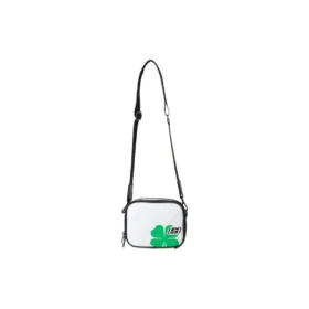Torba na ramię z logo w kształcie koniczyny „White Green”