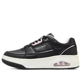 Uno Court – buty w stylu court „czarne, różowe, białe”