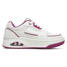 Uno Court – buty w stylu court „White Red”