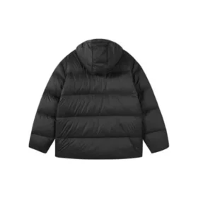 Waterproof kurtka puchowa z kapturem „Czarna”