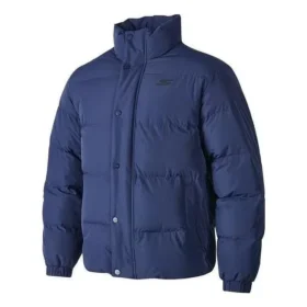 Waterproof puchowa kurtka z nadrukiem literowym „Teal”