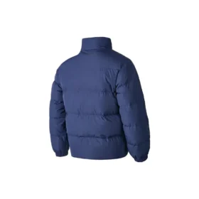 Waterproof puchowa kurtka z nadrukiem literowym „Teal”