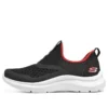 Wygodne buty wsuwane „Black Red”