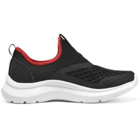 Wygodne buty wsuwane „Black Red”