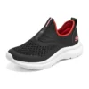 Wygodne buty wsuwane „Black Red”