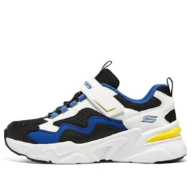 Wygodne sportowe Sneakersy „Czarny Biały Niebieski”